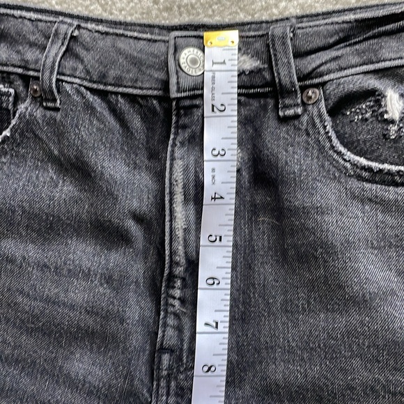 American Eagle black denim shorts - Picture 8 of 9